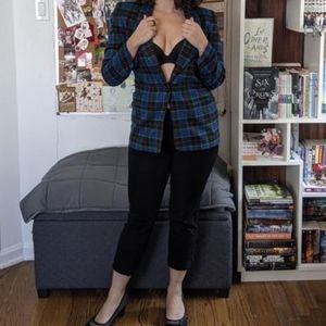 90s Vintage Talbots Fall Wool Blazer